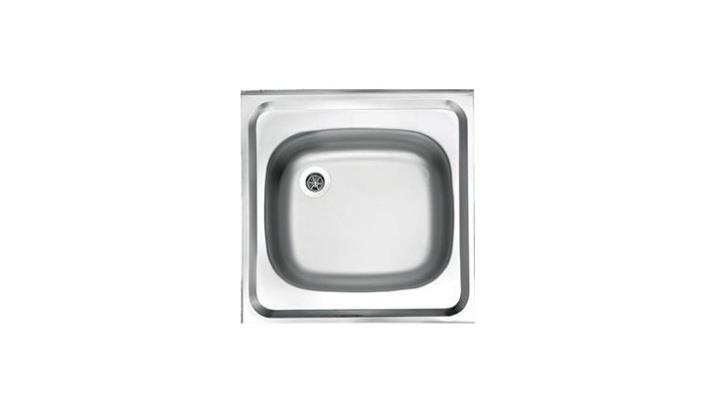 سینک روکار مدل ساحل 4.*50*50 استیل البرز