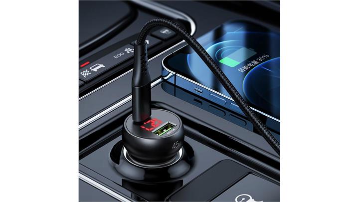 شارژر فندکی فست شارژ 45 وات مک دودو مدل Mcdodo CC-703