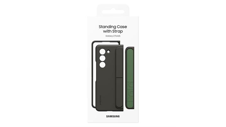 قاب گوشی سامسونگ مدل Samsung Galaxy Z Fold5 Standing Case with Strap EF-MF946 اورجینال