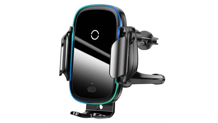 پایه نگهدارنده و شارژر وایرلس بیسوس Baseus Light Electric Holder Wireless Charger 15W