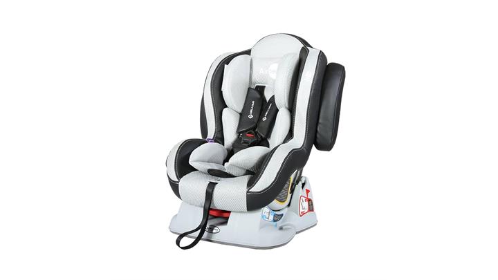 صندلی ماشین رنگ طوسی مدل ایرتک برند دلیجان Delijan baby car seat 