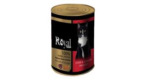 کنسرو گربه پته با طعم مرغ و جگر 380 گرمی رویال کوکو Royal Coco