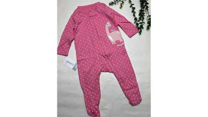 سرهمی نخی برند کارترز carters رنگ سرخابی