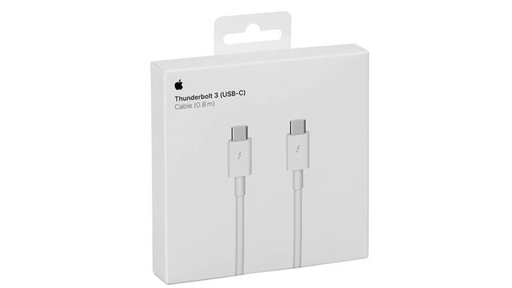 کابل USB-C به USB-C اپل مدل Apple Thunderbolt3 (USB-C) 0.8M