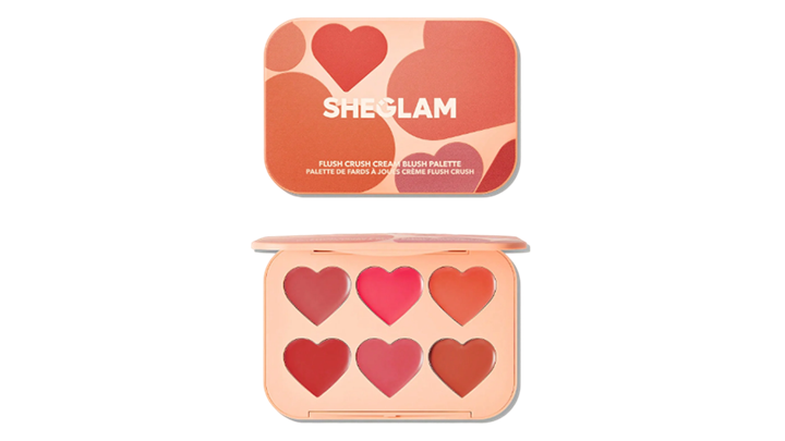 پالت رژگونه کرمی شیگلم مدل Sheglam Cottage Core Garden Palette