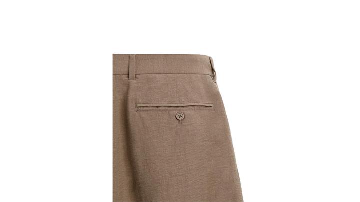 شلوارک پلیسه دار مردانه اورجینال برند zara