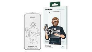گلس گوشی آیفون 15 و 16 گرین لاین مدل Green Lion 9H Steve HD