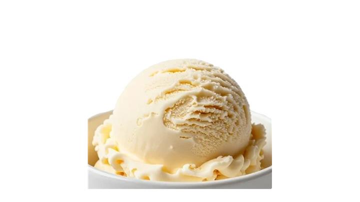 بستنی اسکوپی وانیلی Vanilla ice cream کد 45