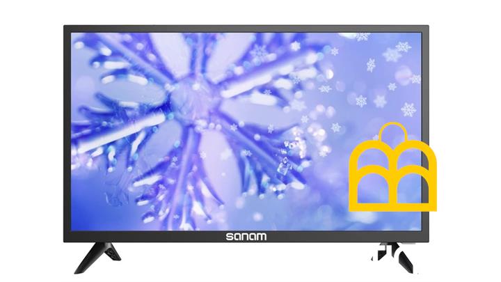 تلویزیون ال ای دی صنام مدل SLE-24M111 سایز 24 اینچ