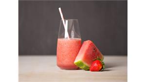 اسموتی هندوانه توت فرنگی Strawberry Watermelon Smoothie