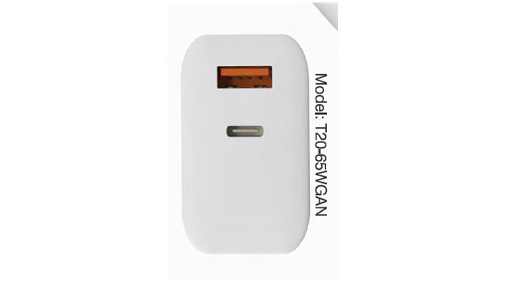 شارژر 65 وات تاندرا Tundra T20-65WGAN Wall Charger