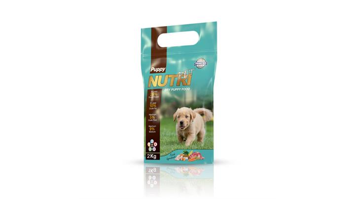 غذای خشک توله سگ، ۲ کیلوگرمی، برند نوتری پت(NutriPet) کد197