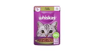 پوچ گربه ویسکاس طعم گوشت بره Whiskas