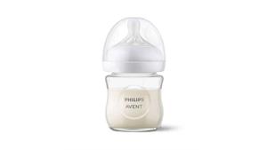 شیشه شیر نچرال پیرکس فیلیپس اونت philips avent حجم 120 میلی لیتر