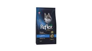 غذای سگ بالغ، نژاد متوسط و بزرگ، در 2 طعم متفاوت، ۳ کیلوگرمی، رفلکس پلاس(Reflex Plus) کد209