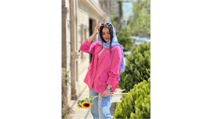 کت پاستلی زنانه فری سایز