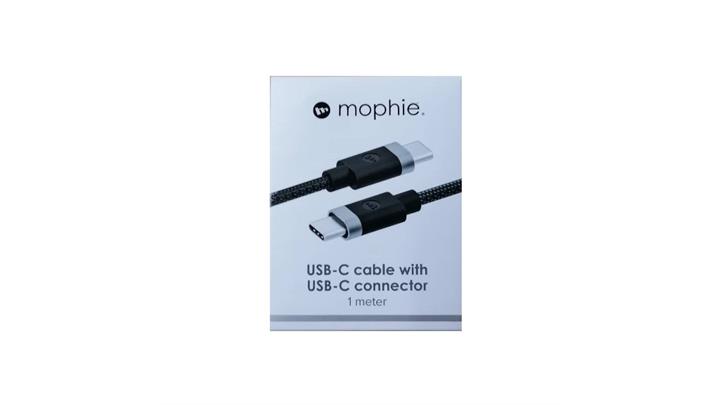 کابل USB-C موفی 1 متری Mophie USB-C Cable with USB-C Connector 1m