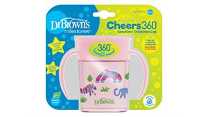 لیوان آبمیوه خوری 360 درجه 200 میلی لیتر برند دکتربراوون Dr Browns 