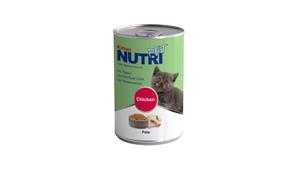 کنسرو مخصوص بچه گربه، حاوی مرغ، پاته، ۴۲۵ گرمی، برند نوتری پت(Nutripet) کد353