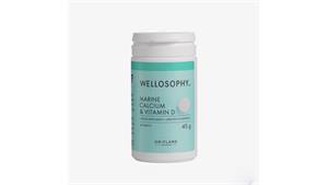 قرص کلسیم دریایی و ویتامین D اوریفلیم WELLOSOPHY Marine Calcium and Vitamin D