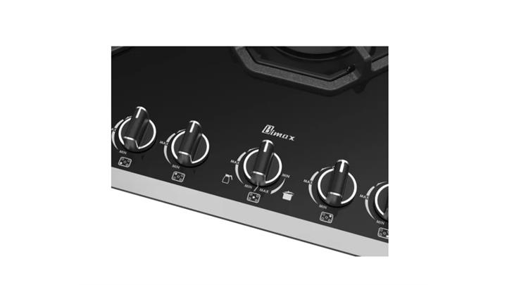 گاز صفحه ای پنج شعله مدل 5090 (G5) بیمکث مشکی