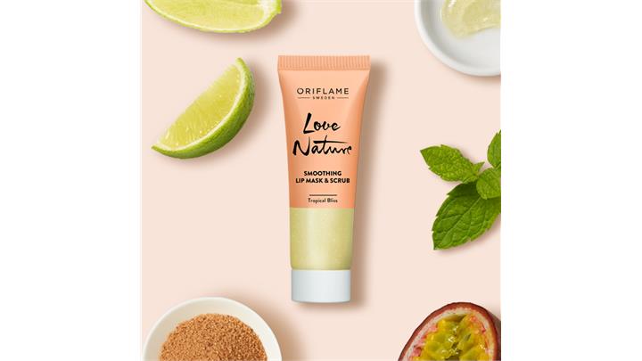 ماسک و اسکراب لب لاونیچر اوریفلیم Smoothing Lip Mask & Scrub