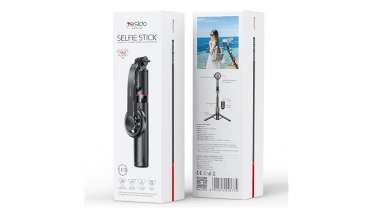 هولدر هوشمند موبایل یسیدو Yesido SF19 Magnetic Cell Phone Tripod