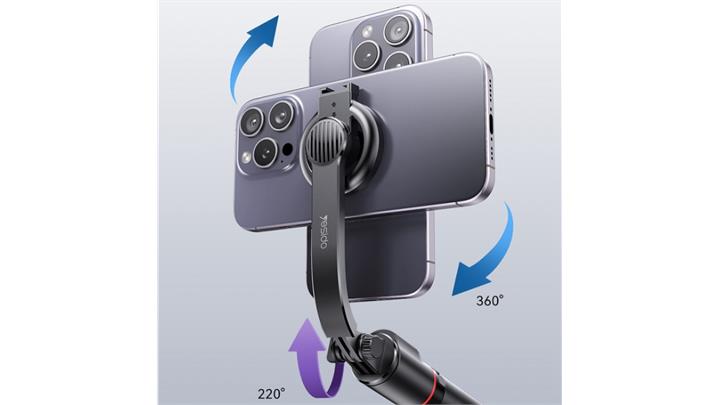 هولدر هوشمند موبایل یسیدو Yesido SF19 Magnetic Cell Phone Tripod