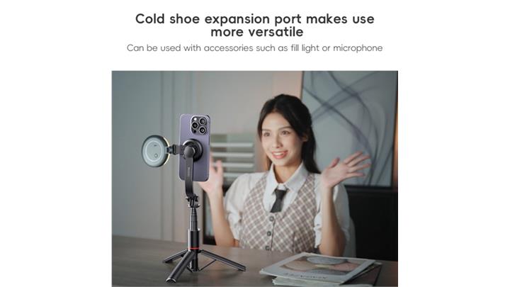 هولدر هوشمند موبایل یسیدو Yesido SF19 Magnetic Cell Phone Tripod