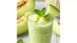 اسموتی طالبی cantaloupe smoothie کد 49