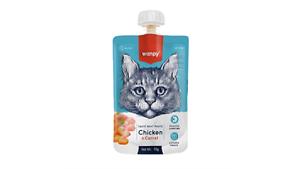 پودینگ گربه ونپی طعم مرغ و هویج Wanpy