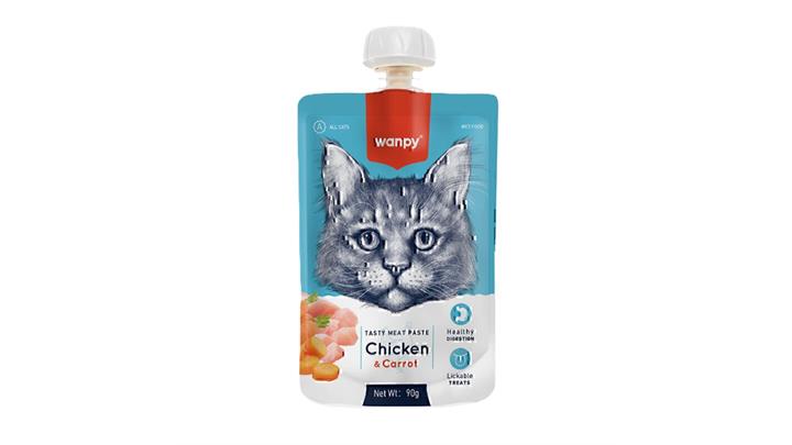 پودینگ گربه ونپی طعم مرغ و هویج Wanpy