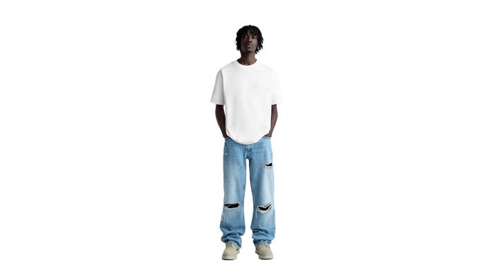 تیشرت مردانه اورجینال مدل basic heavy weight t_shirt برند zara