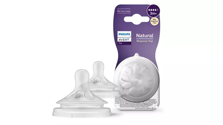 سر شیشه دو عددی 2+ ماه شماره 4 برند فیلیپس اونت Philips Avent