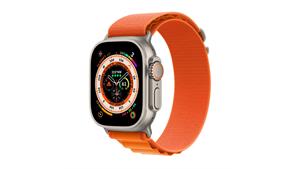 اپل واچ اولترا تیتانیومی با بند لوپ آلپاین نارنجی Apple watch Ultra