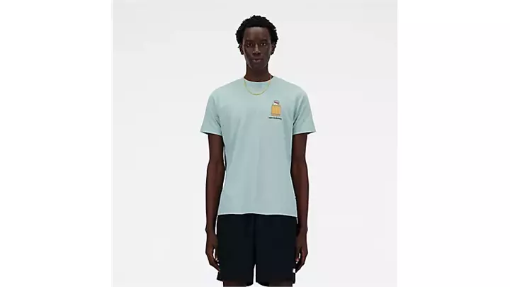 تیشرت مردانه اورجینال نیوبالانس Sports Essentials Barrel Runner T-Shirt