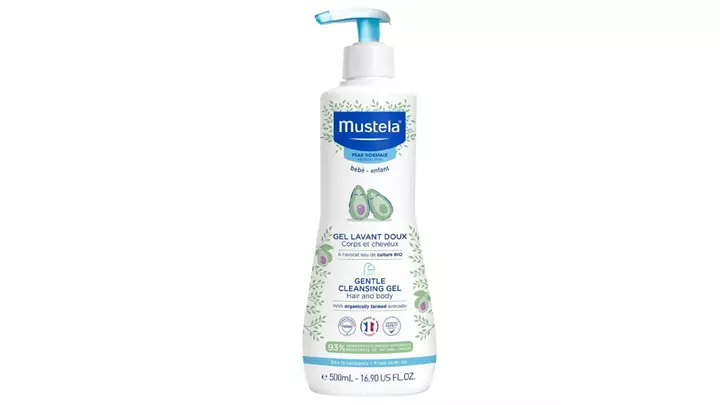 شامپو سر و بدن کودک موستلا Mustela حجم 500 میلی لیتر