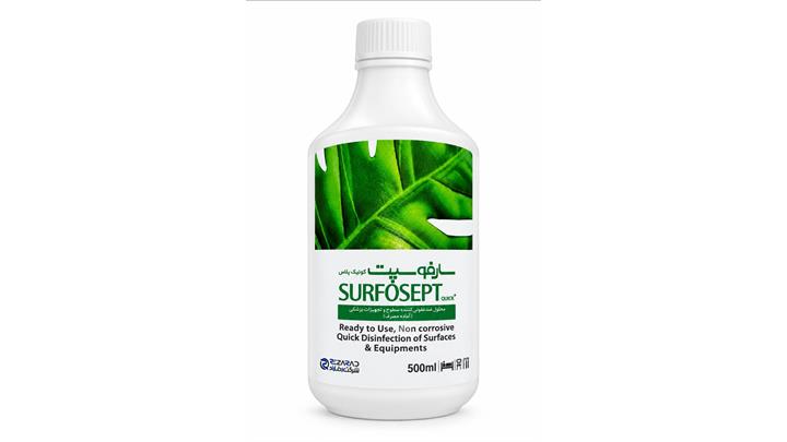 محلول ضد عفونی سارفوسپت Surfosept حجم 0/5 لیتری