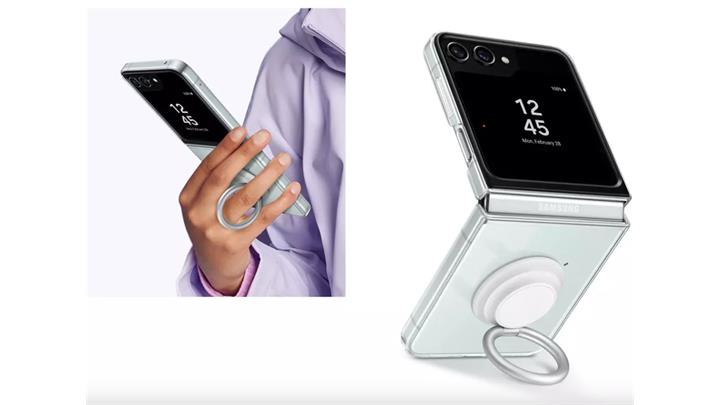 قاب شفاف گوشی سامسونگ مدل Samsung Galaxy Z Flip5 Clear Gadget Case EF-XF731 اورجینال