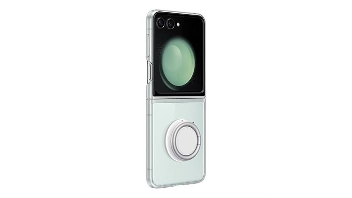 قاب شفاف گوشی سامسونگ مدل Samsung Galaxy Z Flip5 Clear Gadget Case EF-XF731 اورجینال