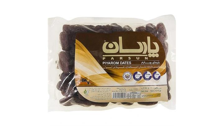 خرما پیارم پارسان ۷۵۰ گرمی کد19