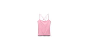 تاپ زنانه اورجینال POLYAMIDE TOP WITH CRISS-CROSS STRAPS برند zara