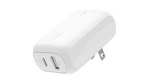 آداپتور شارژر 42 وات بلکین Belkin Dual Wall Charger WCB009yz 42W