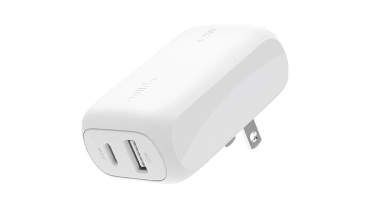 آداپتور شارژر 42 وات بلکین Belkin Dual Wall Charger WCB009yz 42W