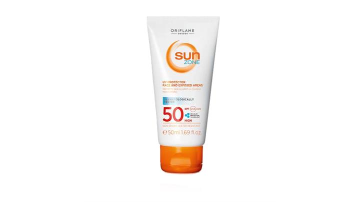 کرم ضد آفتاب اوریفلیم Sun Zone UV Protector Face and Exposed Areas SPF 50 High