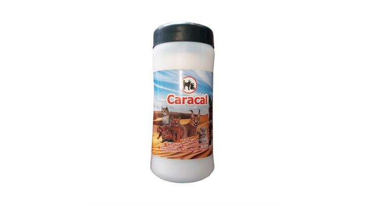 دستمال مرطوب، مخصوص حیوانات خانگی، ۷۰ عددی، کاراکال(Caracal) کد297