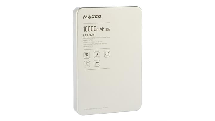 پاوربانک مگنتی 10000 میلی آمپر مکس کو MAXCO MP29 LEGEND MAGNETIC FAST CHARCHING POWER BANK 10000mAh