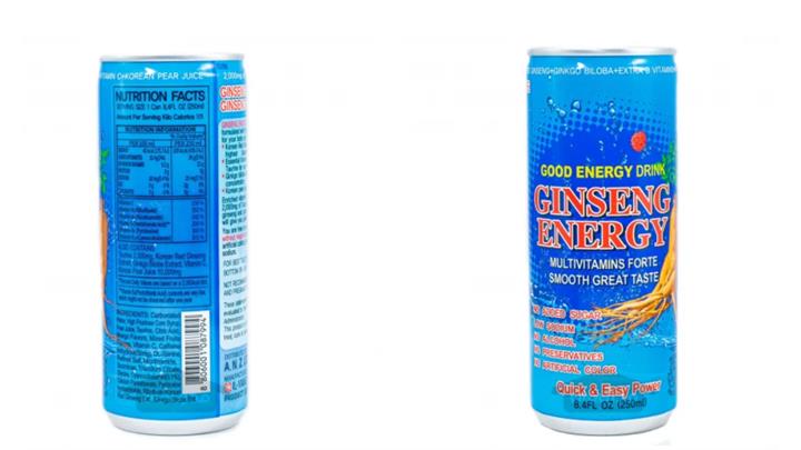 نوشیدنی انرژی زا جینسینگ Ginseng Energy Drink (عمده)