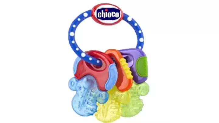 دندان گیر ژله ای طرح دسته کلید برند چیوکو Chioco