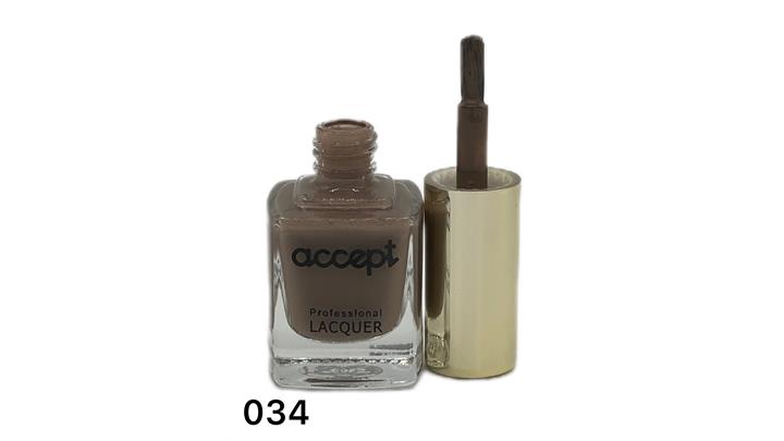 لاک ناخن اکسپت رنگ نود کد 034